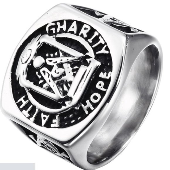Masonic Ring | Accessories | Freemasonry Masonic Ring G Pillars ...